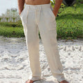 Ethan | Pantalones Ligeros Rectos con Pliegues Sutiles